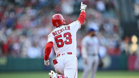 Anaheim-native Wade Meckler's big debut powers Angels over Rangers