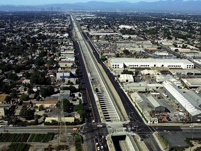 alameda train corridor, rail freight, long beach, los angeles
