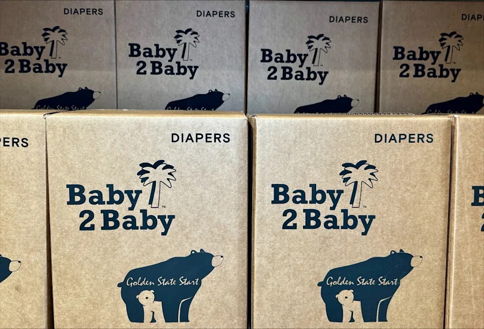 Baby2Baby itself sits comfortably inside California’s interconnected political and celebrity nonprofit culture. AP