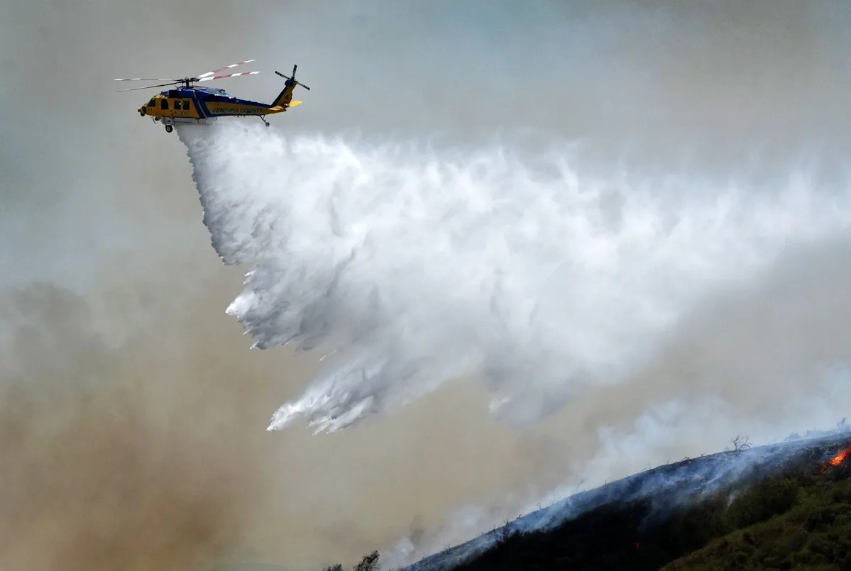Fires in California today. Here is the latest on containment