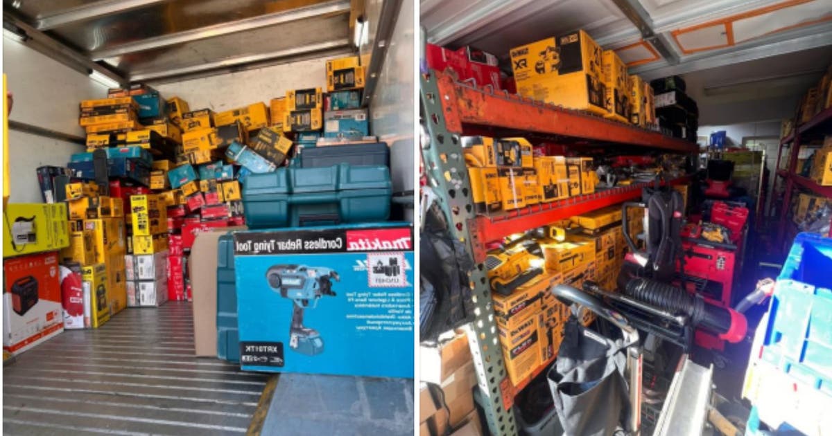 CHP seizes $600K in stolen Home Depot tools from SoCal swap meet