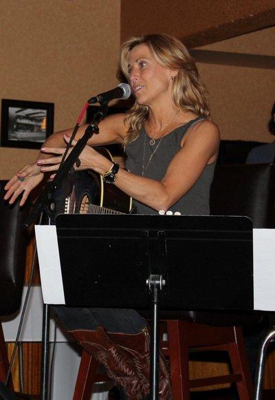Grammy Award winning singer Sheryl Crow performed at a breast...
