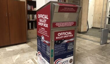 News briefs: Artist awarded, Wampler in "People," ballot drop boxes, Goodwill's plastic recycling