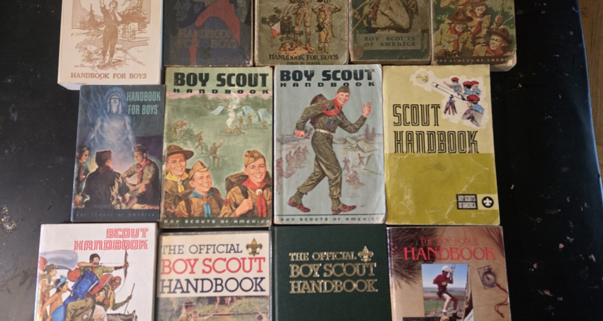 Faculty Member Donates Historic Boy Scouts Books to Pollak Library