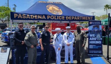 Pasadena Police Head to the Waterfront for LA Fleet Week – Pasadena Now