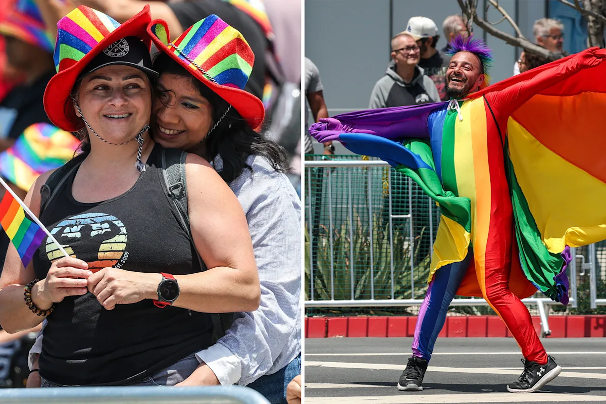Long Beach Pride parade rages on after festival’s shock cancellation