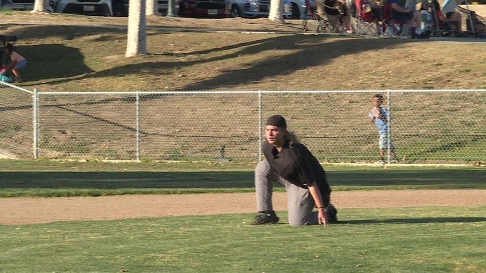 Bakersfield Little League umpire goes viral for unique game-calling skills (KBAK/KBFX)