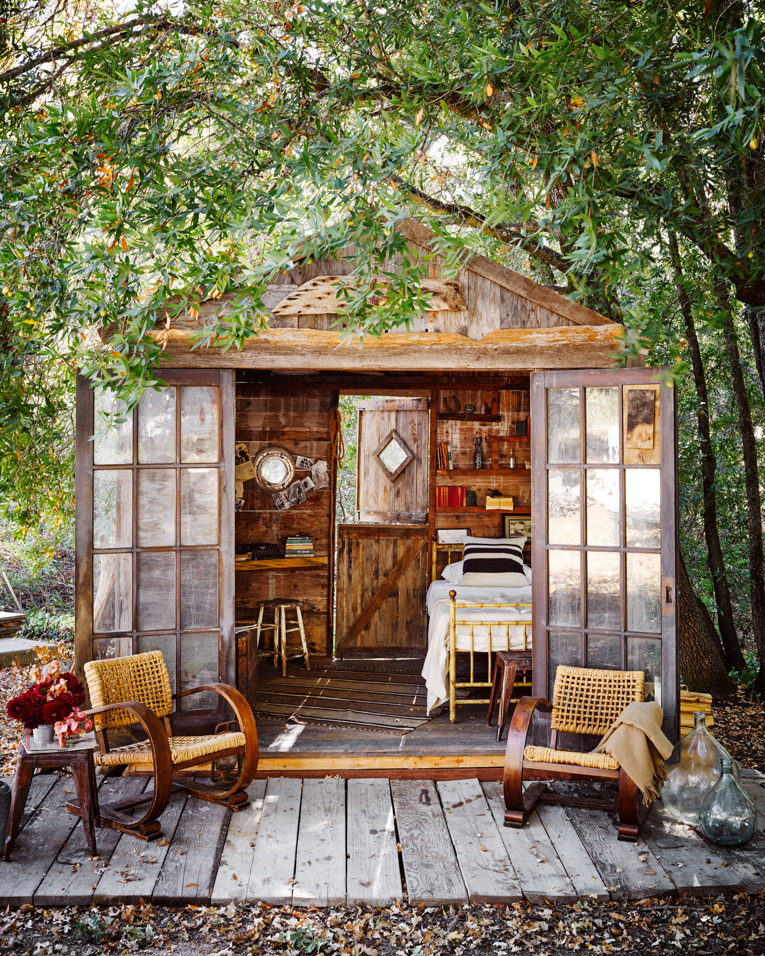 The Cowboy Shack at the St. Helena ranch