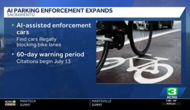 Sacramento launches AI parking enforcement to target bike lane violations near schools
