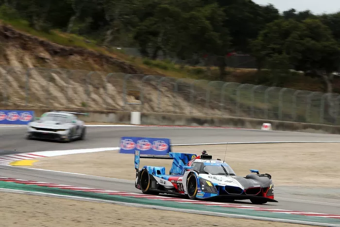 #24 BMW M Team WRT: Sheldon van der Linde, Dries Vanthoor