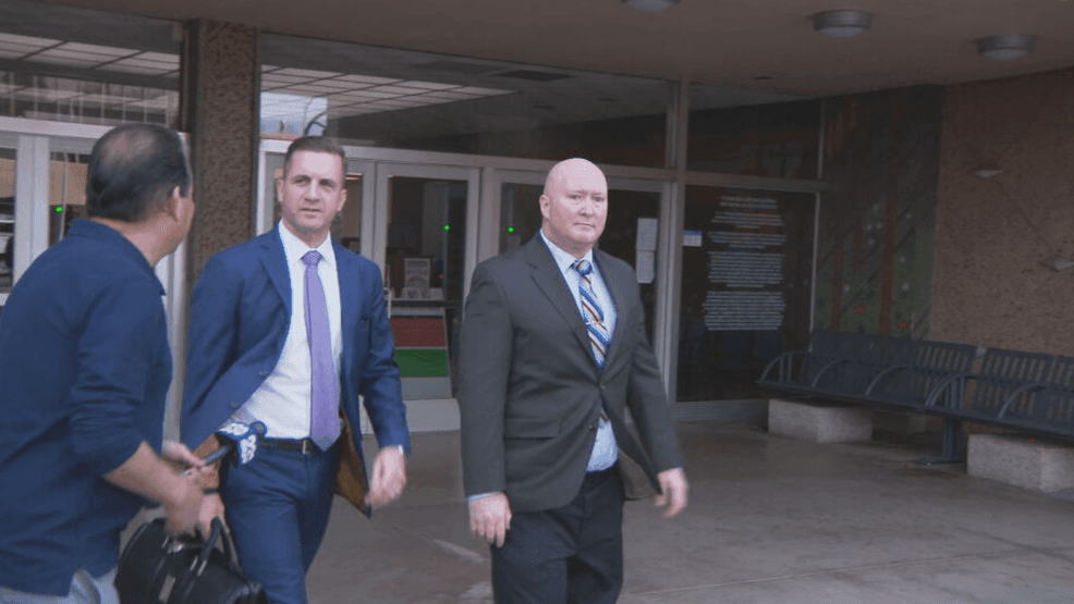 {p}A Kern County Sheriff's Office sergeant charged with rape, assault, and burglary following an alleged incident involving a former colleague pled not guilty in a court Monday afternoon. PHOTO: KBAK/KBFX{/p}