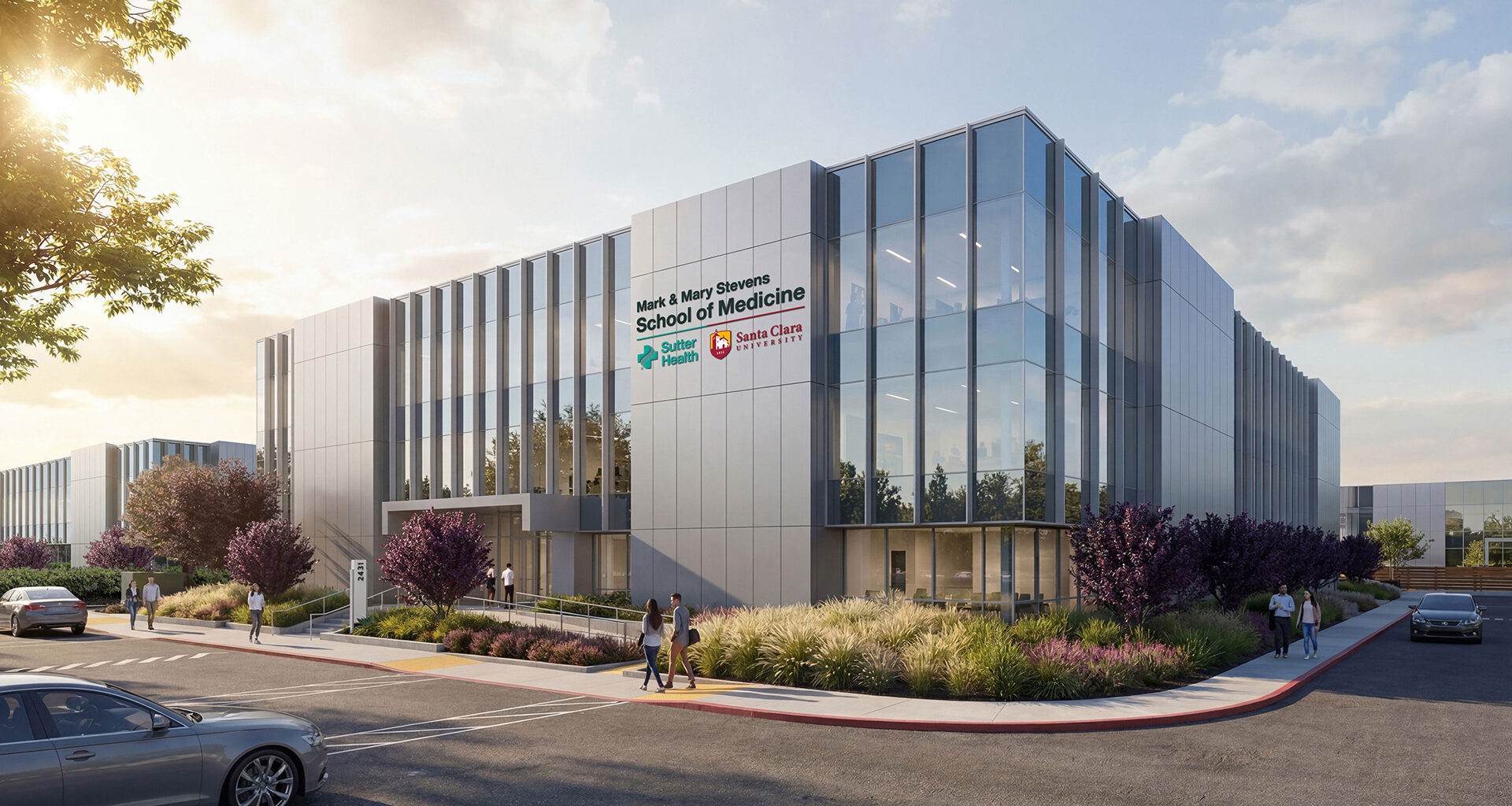 Thanks to a generous donation from Mark and Mary Stevens, Santa Clara University and Sutter Health have teamed to build a new medical school.