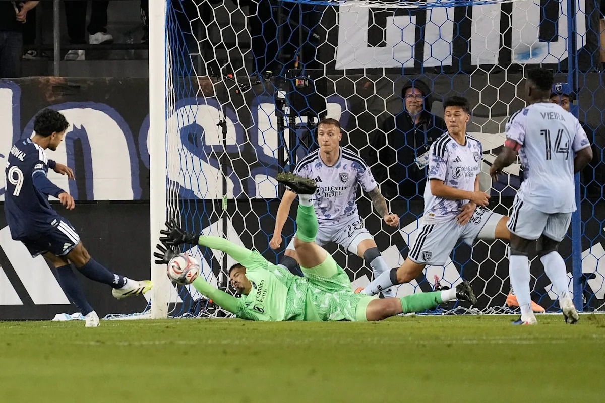 Berhalter scores in 76th minute as Whitecaps salvage 1-1 draw with MLS-leading Earthquakes