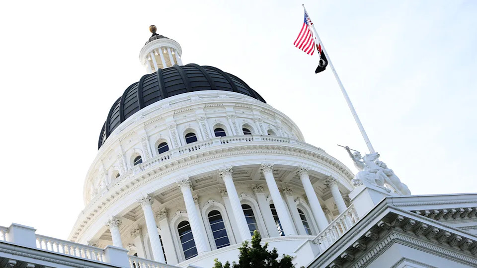 California state capitol building in Sacramento