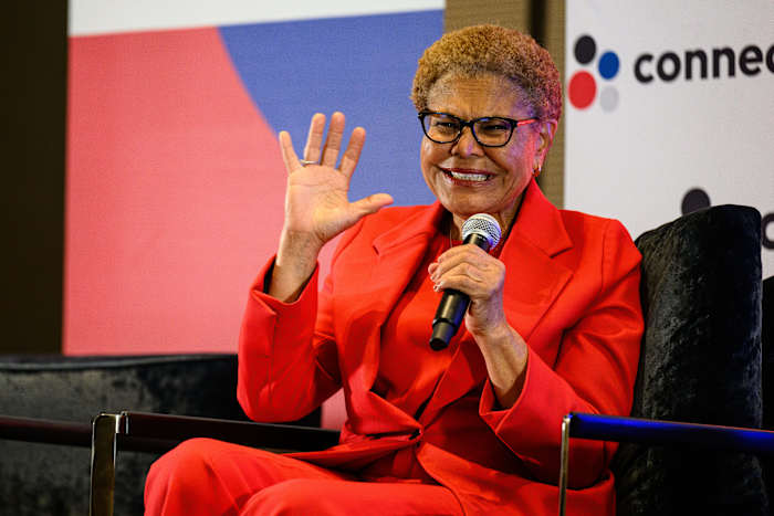 Devastating wildfire and homelessness loom over Los Angeles Mayor Karen Bass' bid for second term