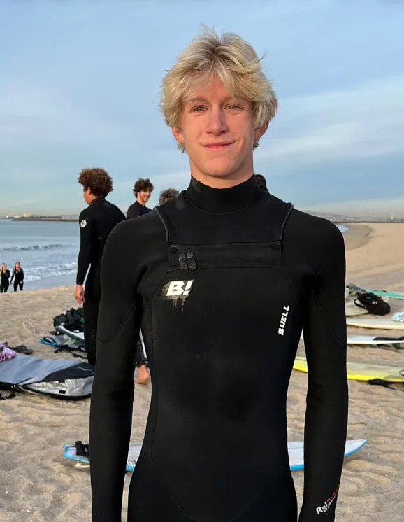 William Frey was beaten by his surf teamates. Instagram/wilsonhigh_surfteam