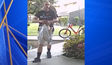 Bakersfield PD seeks help identifying man who allegedly stole package from Lennox Avenue home