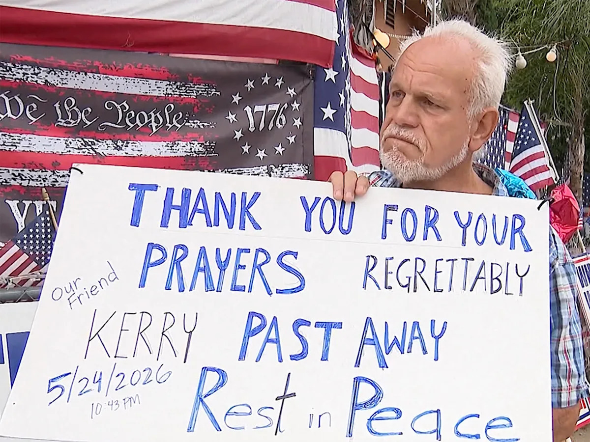 California man known for pro-Trump displays dies after assault outside his home
