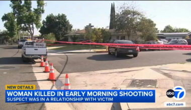 Woman killed in Anaheim shooting; suspect believed to be boyfriend, police say