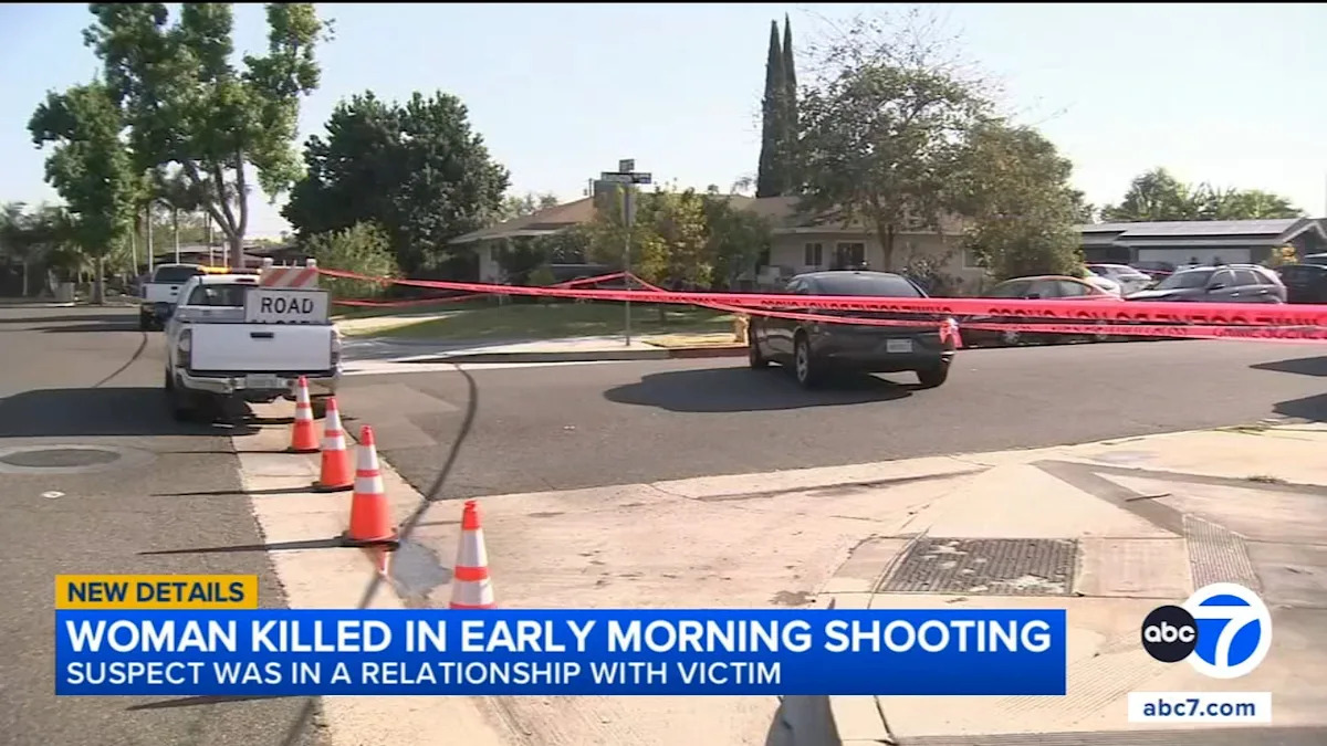Woman killed in Anaheim shooting; suspect believed to be boyfriend, police say