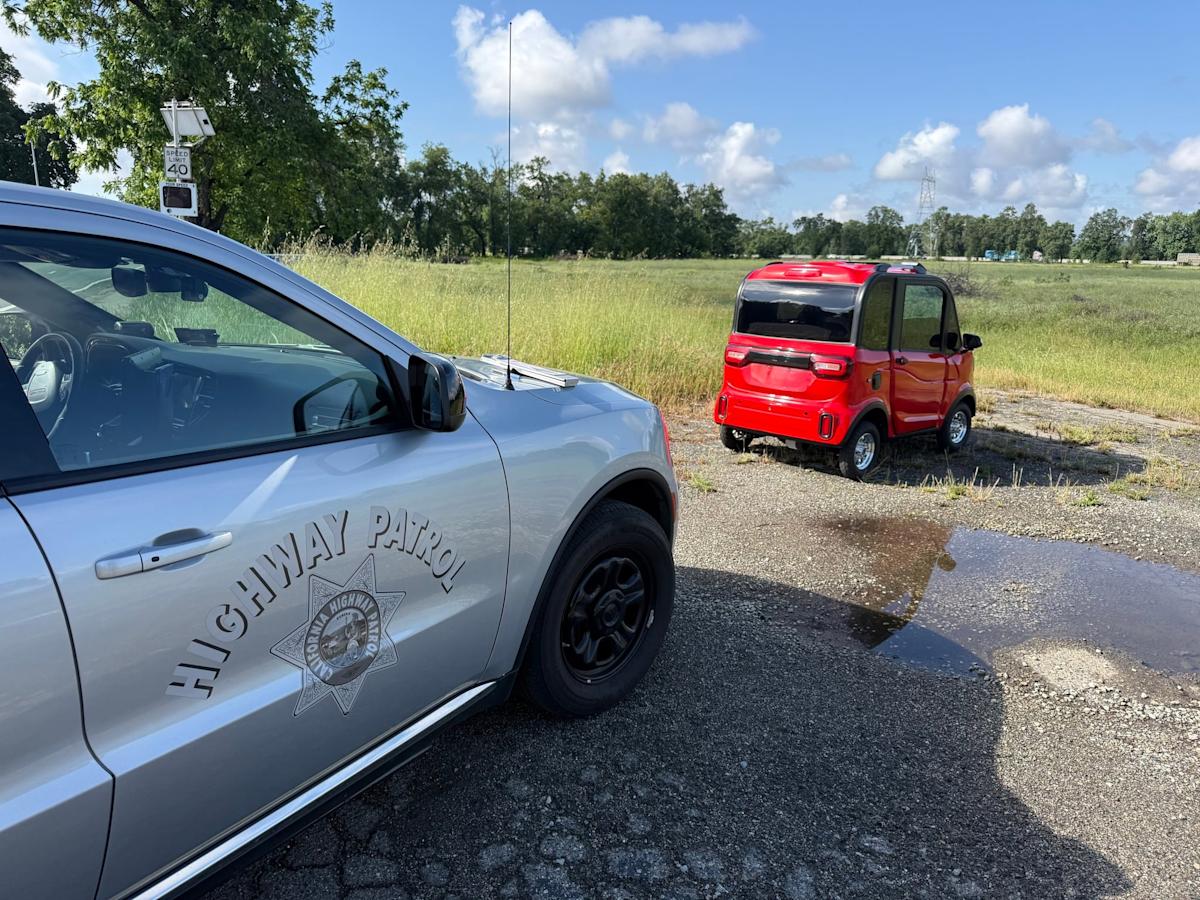 California Driver Pulled Over in a Golf Cart-Style Vehicle Learns a Hard Lesson About Suspended Licenses