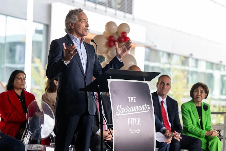 The Sacramento Pitch is a campaign led by minority Kings owner Mark Friedman, who played a vital part in the development of downtown Sacramento and the Golden 1 Center sports and entertainment complex. ZUMAPRESS.com