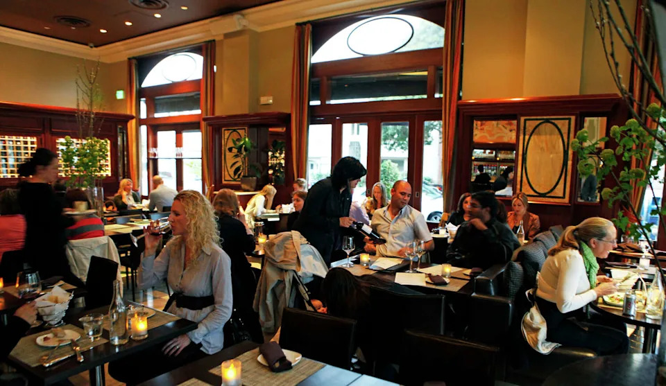 Ristobar, Gary Rulli's longtime Italian restaurant and wine bar on Chestnut Street in San Francisco's Marina District, will close after final service on Memorial Day. (Lance Iversen/The Chronicle)