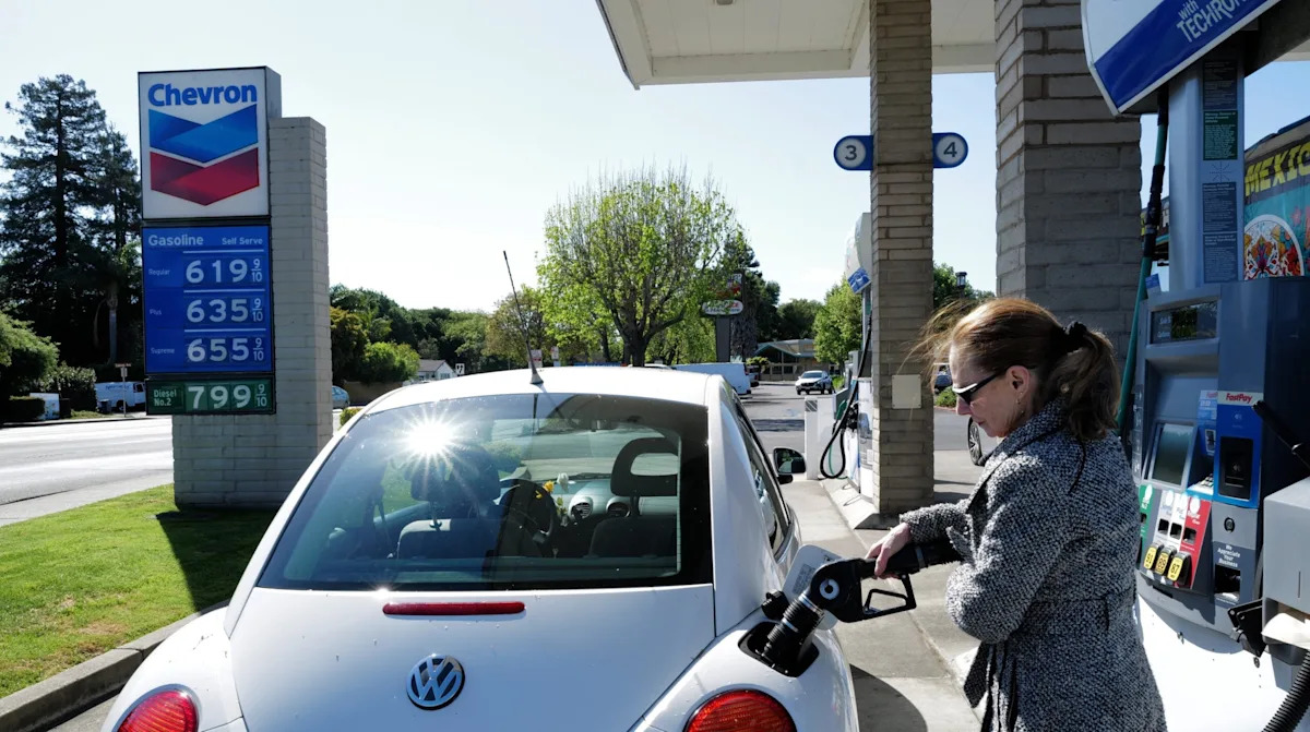 Newsom Tells California Drivers To Avoid Chevron as Memorial Day Gas Price Debate Heats Up
