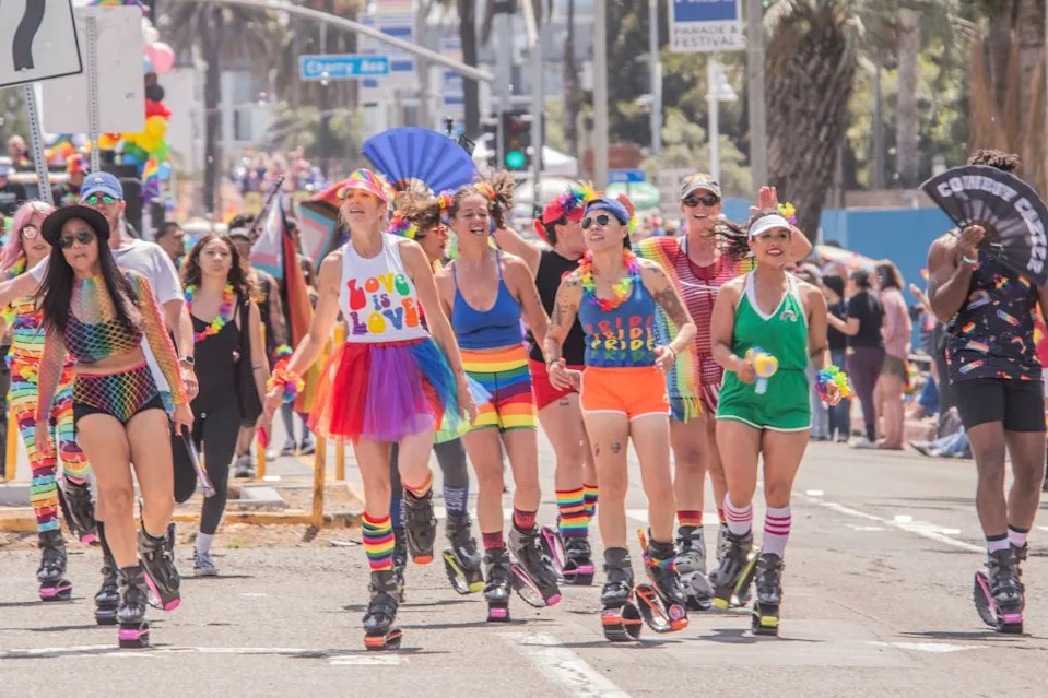 The city noted that the annual Long Beach Pride Parade that it hosts is still planned to happen on Sunday. Alberto Sibaja/Pacific Press/Shutterstock