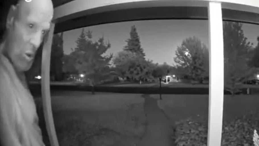 Deputies arrest, release man caught on doorbell cameras wielding knife in Arden