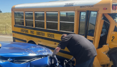 School bus involved in Sacramento County head-on crash, CHP says