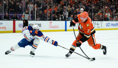 Jackson LaCombe leads his Anaheim Ducks into the 2nd round with a phenomenal playoff debut