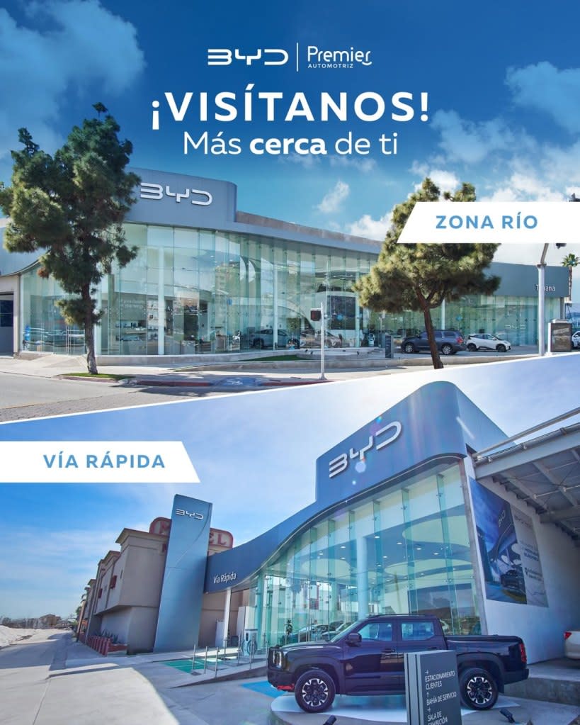BYD dealership in Tijuana. Instagram/@bydtijuana