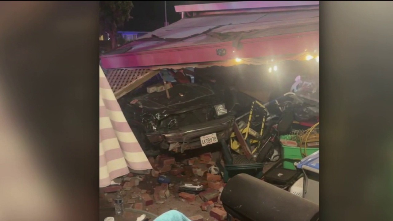 Driver arrested on DUI after car slams into home, injuring 2