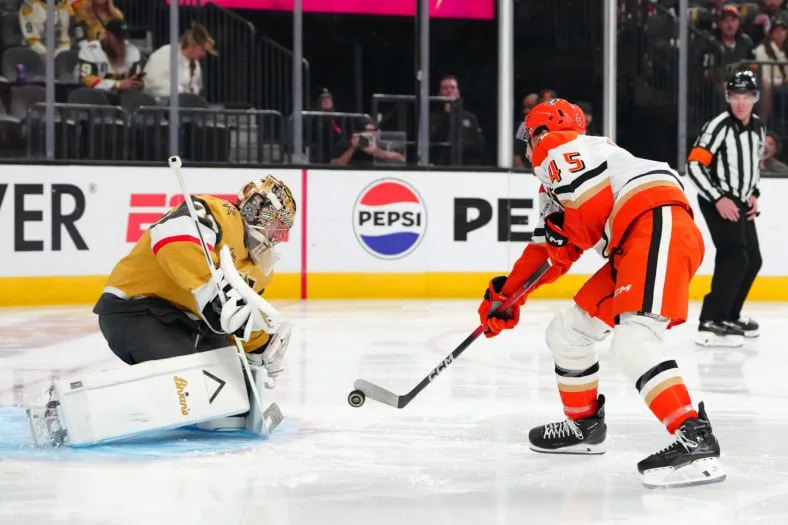 NHL: Stanley Cup Playoffs-Anaheim Ducks at Vegas Golden Knights