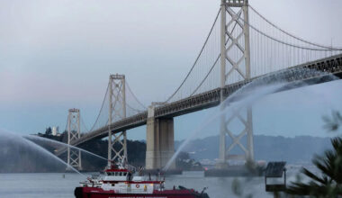 Person rescued after falling into San Francisco Bay near Ferry Building