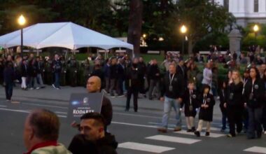 California honors fallen officers in a 2 day memorial event in Sacramento