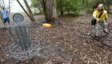 The best disc golf course in California is found in Santa Cruz