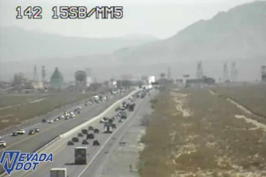 UPDATE: Traffic slowing on I-15 from Las Vegas to Southern California as holiday weekend ends