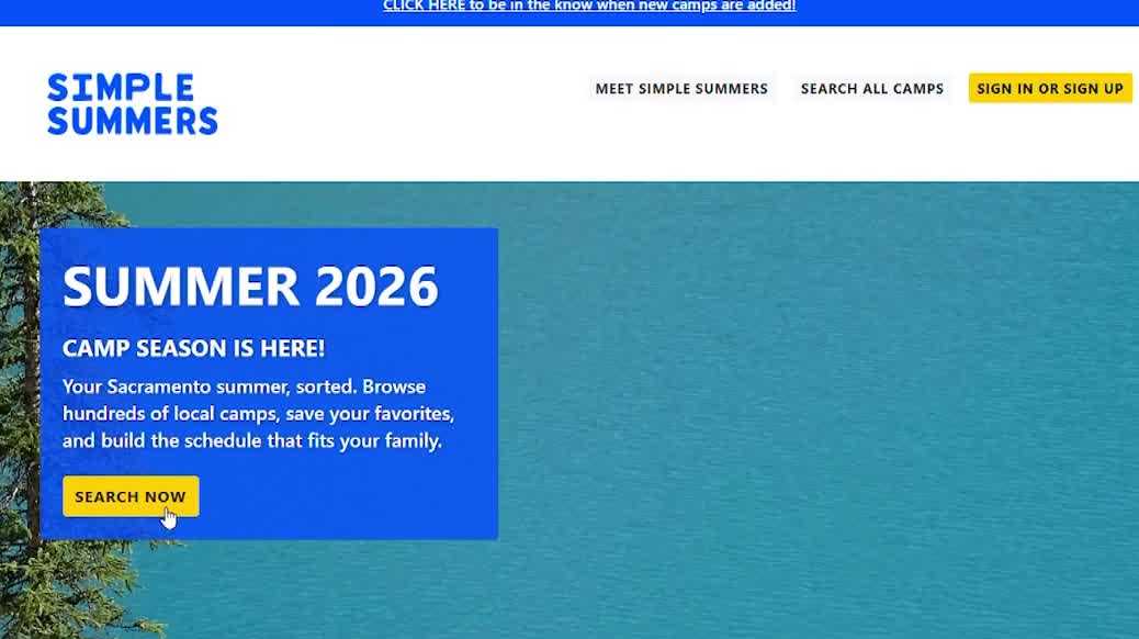 AI-powered search site finds summer camp help for Sacramento parents