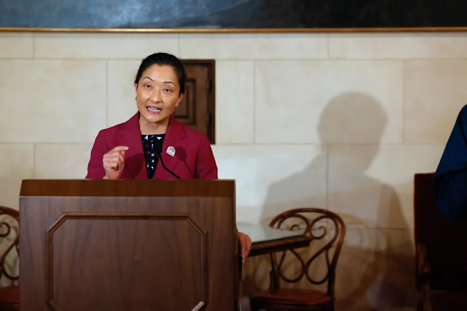 Superintendent Maria Su has backed the district’s controversial ethnic studies requirement. San Francisco Chronicle via Getty Images