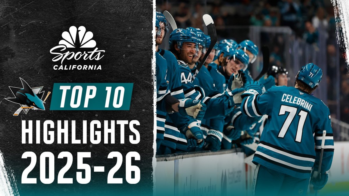Watch the top 10 Sharks plays from the 2025-26 NHL season – NBC Sports Bay Area & California