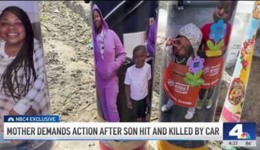 Long Beach mom calls for action after her 8-year-old son is killed by car – NBC Los Angeles