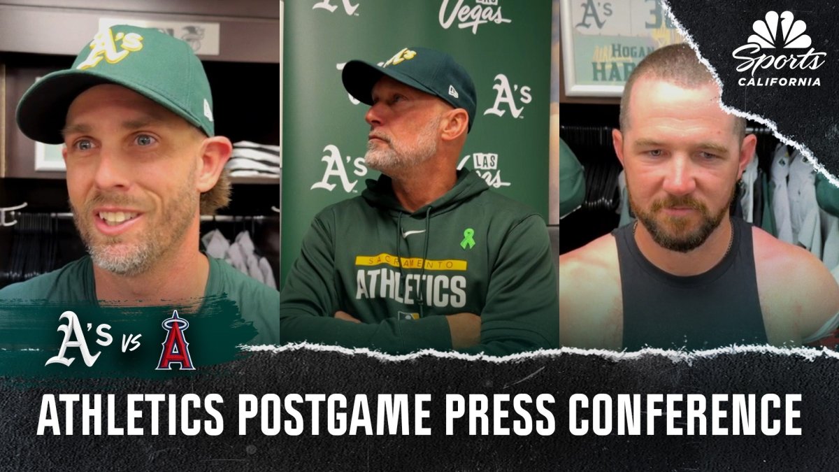 Mark Kotsay, Athletics break down extra-inning win over Angels – NBC Sports Bay Area & California