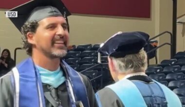 Formerly incarcerated man graduates from USD with master’s degree – NBC 7 San Diego