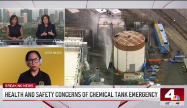 Health and safety concerns of chemical tank emergency in Garden Grove – NBC Los Angeles