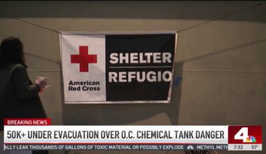 4 of 5 evacuation centers in Orange County reach capacity over Garden Grove incident – NBC Los Angeles