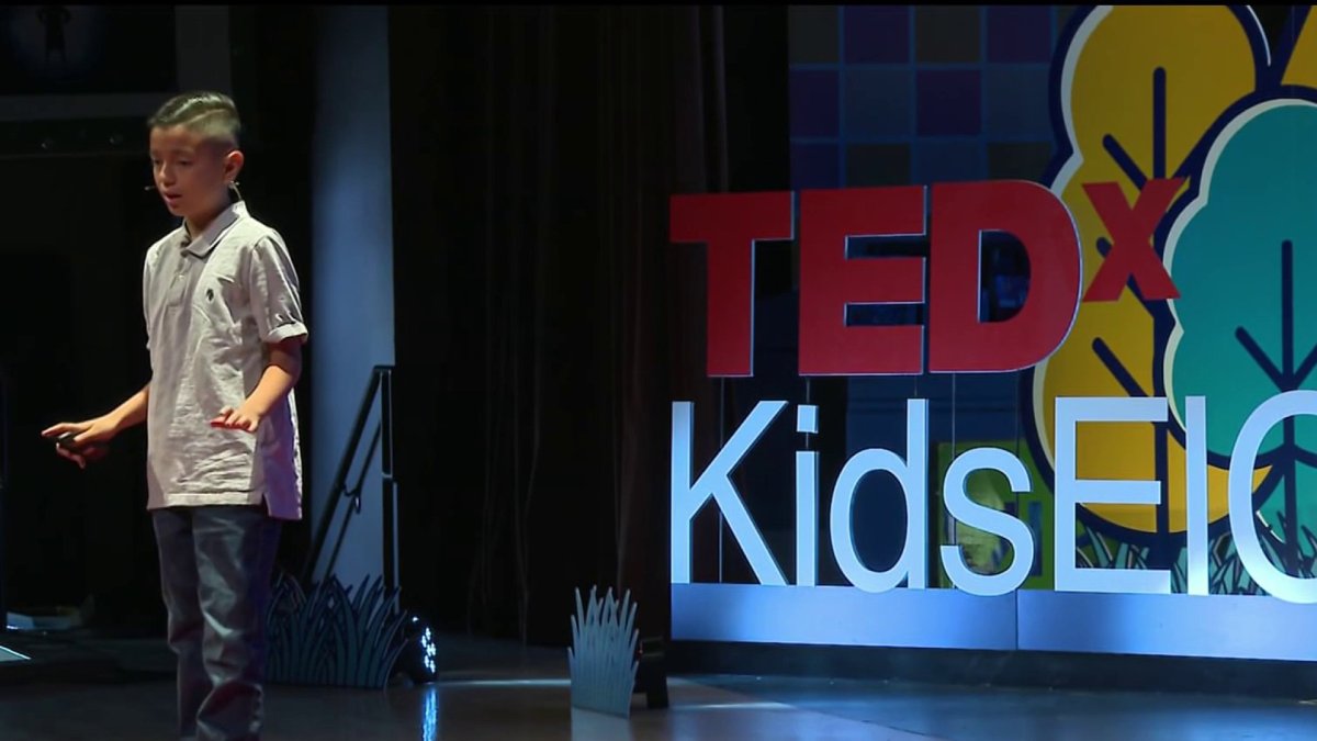 Imagine standing onstage, giving a TED talk. Now imagine doing it in 5th grade – NBC 7 San Diego