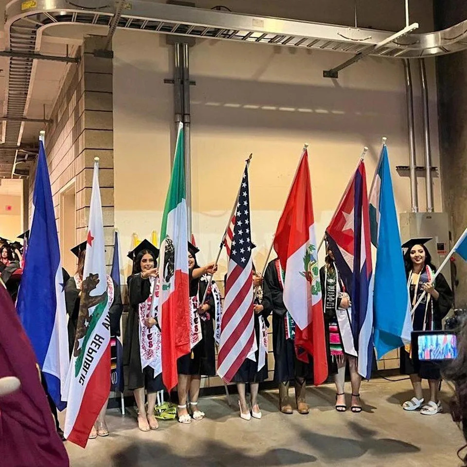 On Saturday, about 1,130 graduates participated in the Chicano/Latino Commencement Celebration, the largest group in the history of the ceremony.