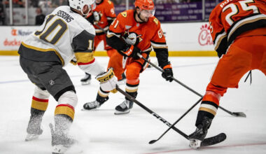 Killorn, Sennecke get big goals in Ducks’ series-evening, 4-3 win over Golden Knights in Game 4